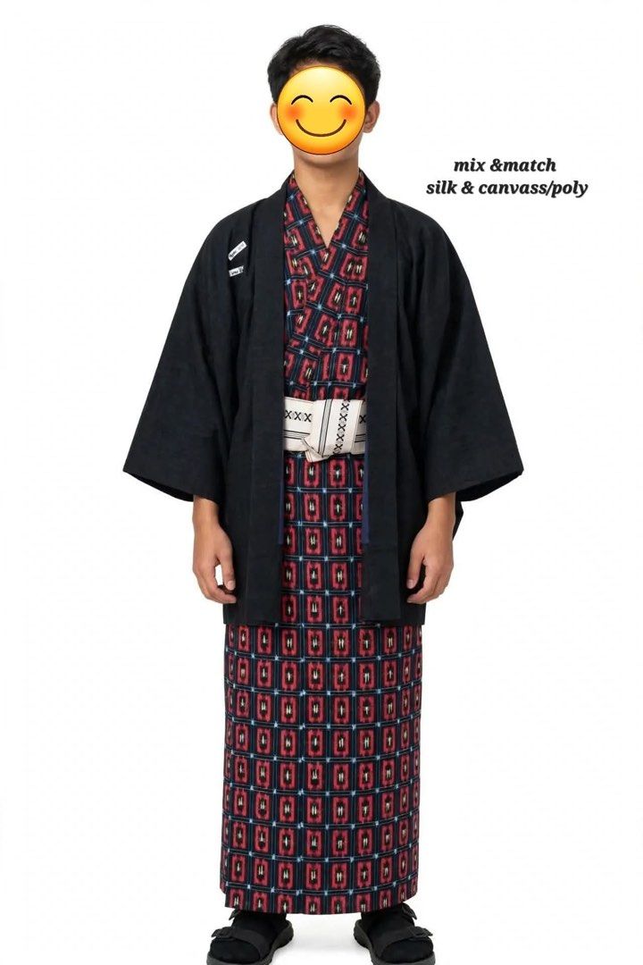 Inc : yukata, obi , slippers kimono red and black set Yukata set (Category: Sets & Coordinates) located in Naga. Submitted by happeemarket (Listing ID 1468850214, Image 1). Description: Fs: 1150 mix and match for men & Teens ( PWEDE SA MAARTE😁) 3 pc SET ( YUKATA , OBI, HAORI , 💥FREE SLIPPER 23cm LIMITED #kimono #YUKATA #BLUEYUKATA #OBI #HIMO #HAORI #UnitedNationsBuffet.