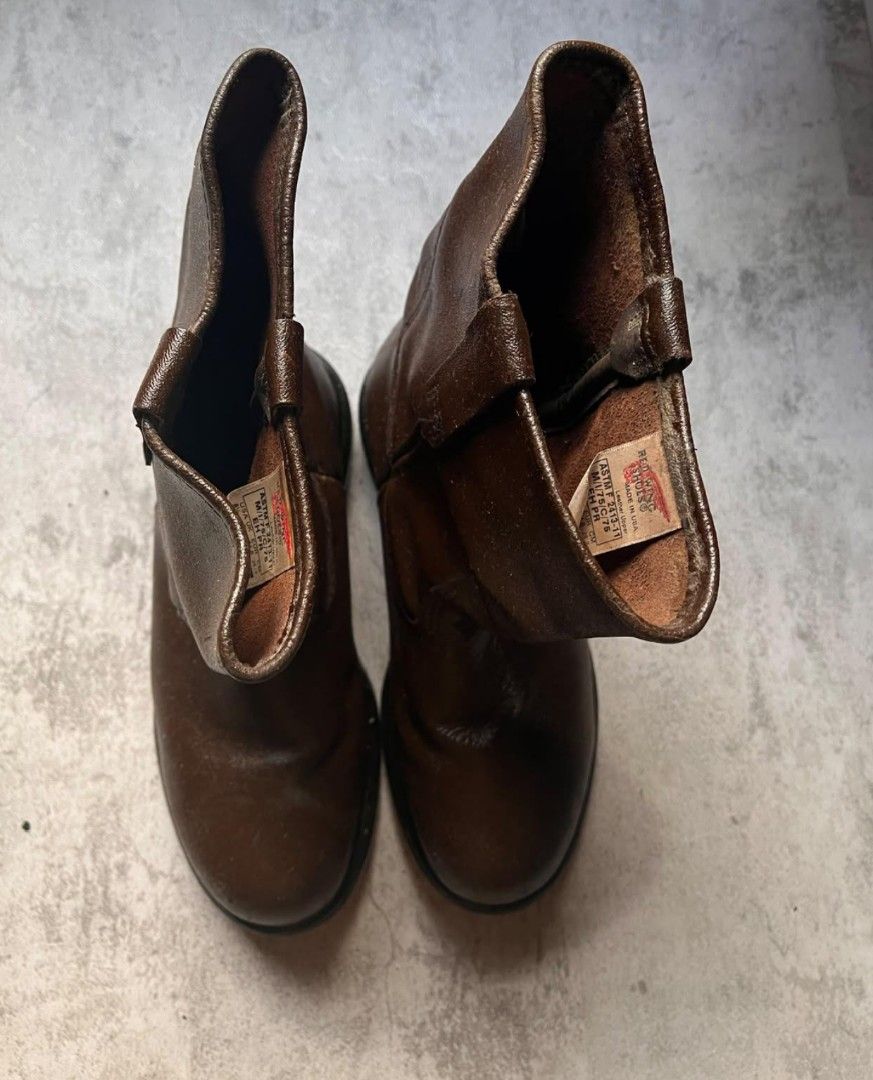 Red Wing Pecos (Category: Boots) located in Manila. Submitted by _thrift_time (Listing ID 1468803187, Image 3). Description: Thrifted Item Authentic Excellent condition no issue.