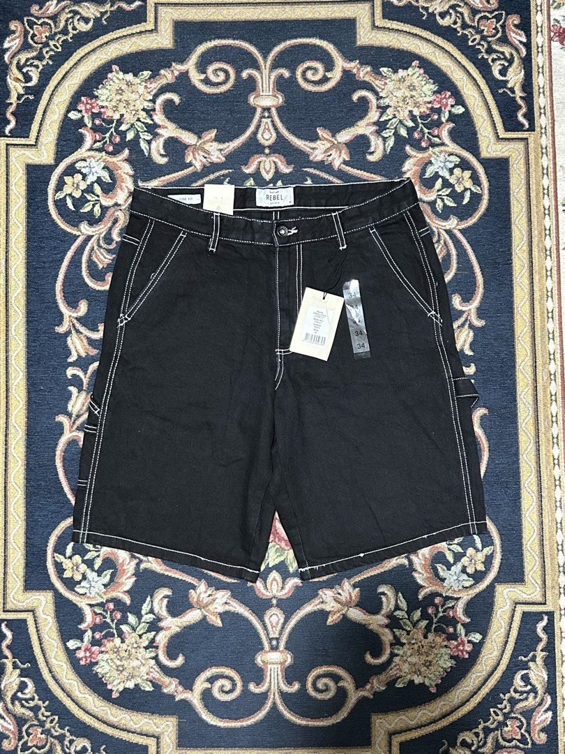 Redefined Rebel Carpenter Jorts (Category: Shorts) located in Manila. Submitted by blessed.drei (Listing ID 1468835877, Image 2). Description: Brandnew with Hangtag Waist 34 Length 22 No Any Issues ₱550 + Shipping 📍 Deca, Tondo Manila.