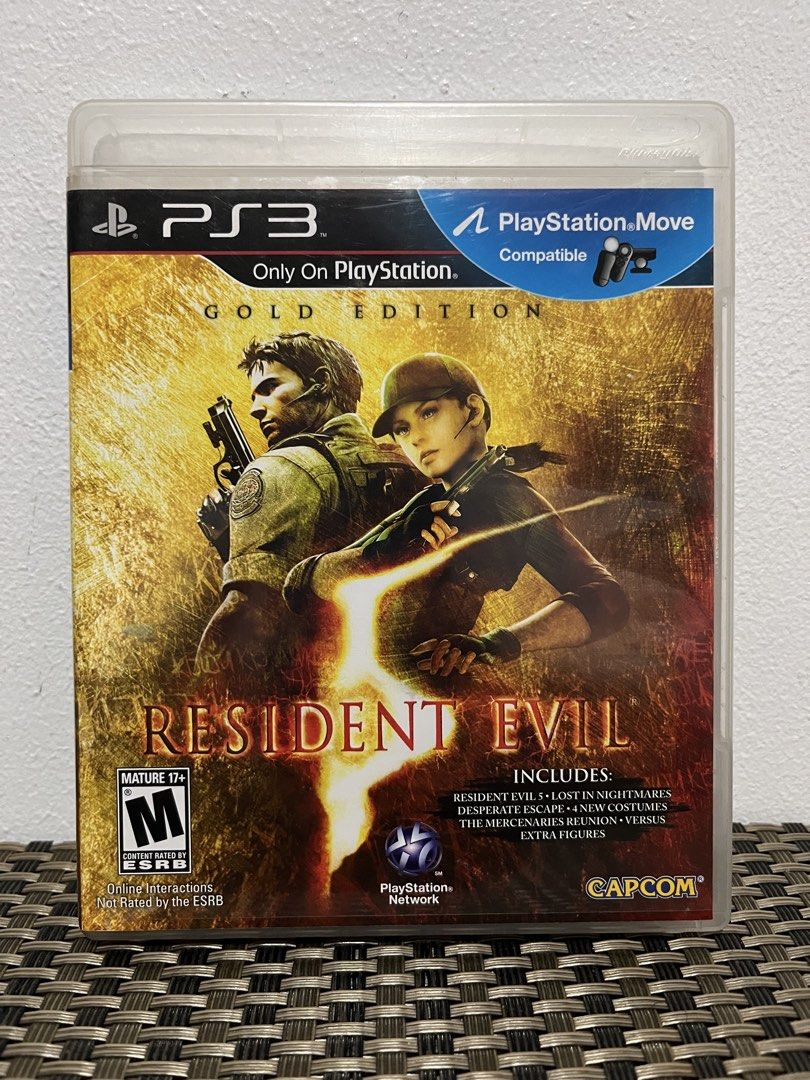 Resident Evil 5 Gold Edition (PS3) (Category: PlayStation) located in Makati City. Submitted by gabby_roxas (Listing ID 1468823317, Image 1). Description: *Can send more pics upon request *Payment first-basis *SF to be shouldered by the buyer 💸 MOP: GCash / Online Bank Transfer 📍LOC.: Makati City.