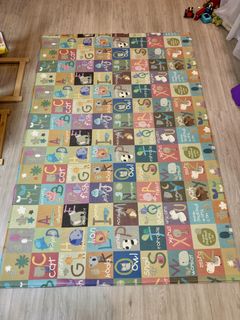 Disney Winnie the Pooh Reversible Alphabet Play Mat, Babies & Kids ...