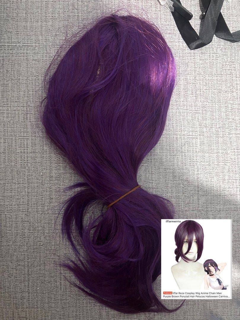 Reze Chainsawman Wig (Category: Hair) located in Malabon City. Submitted by albee222 (Listing ID 1468810228, Image 1). Description: .