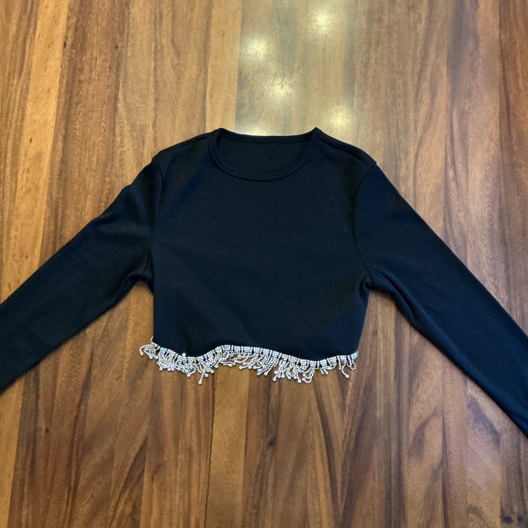Rhinestone Top (Category: Blouses) located in Cebu City. Submitted by annikahabdul (Listing ID 1468739891, Image 1). Description: .