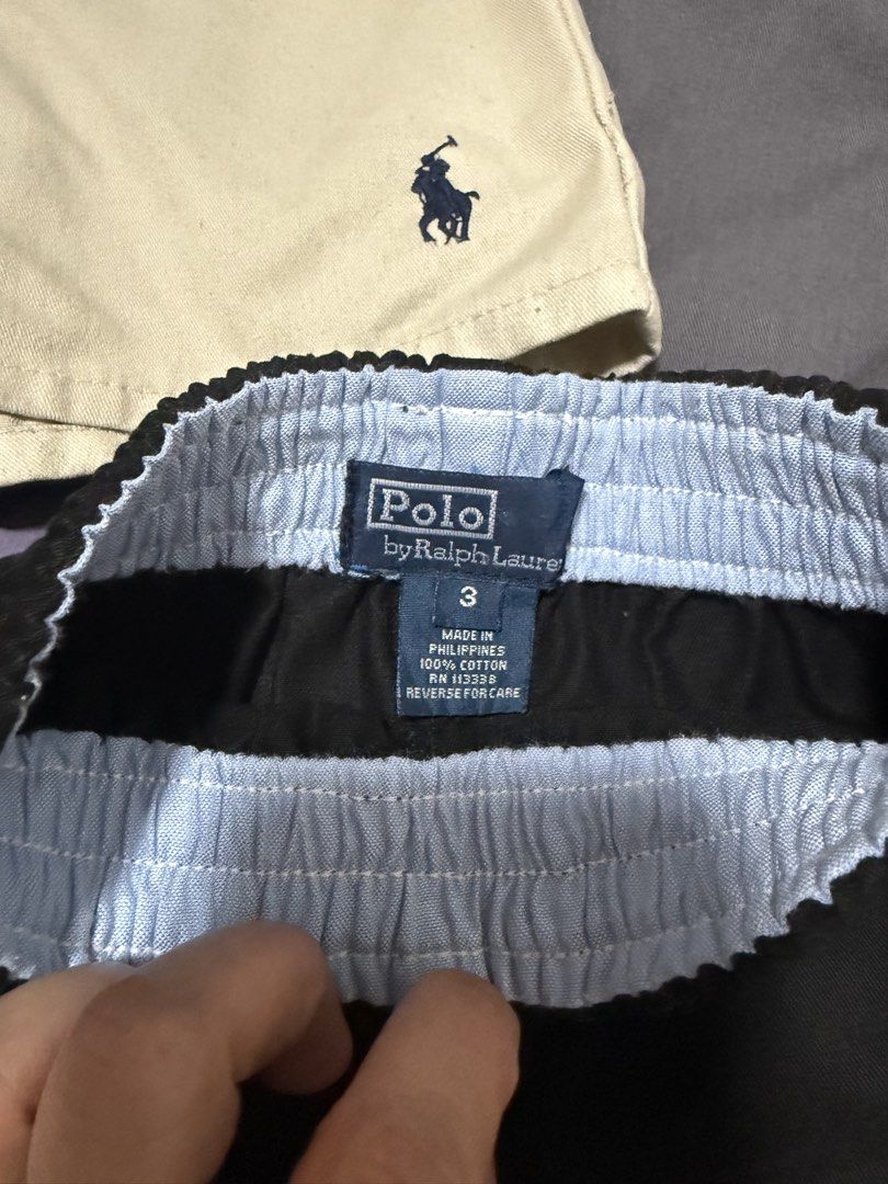 RL shorts bundle for toddler 3T -PRELOVED (Category: Babies & Kids Fashion) located in Quezon City. Submitted by andanel16 (Listing ID 1468811825, Image 2). Description: Kids Clothes Declutter/ Preloved Baby Boy Clothes Bundle (3T) Bought at Greenhills These are preloved/declutter items, so please manage your expectations. Minor signs of use may be present due to previous wear. -All items are checked before posting. Any major flaws (if any) will 