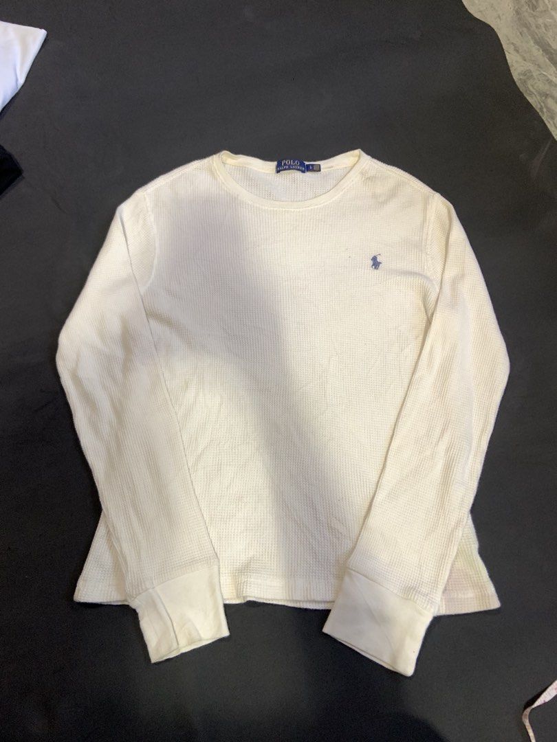 Rl waffle long sleeve (Category: Hoodies) located in Prosperidad. Submitted by basicdept07 (Listing ID 1468782881, Image 1). Description: Issue last photo .