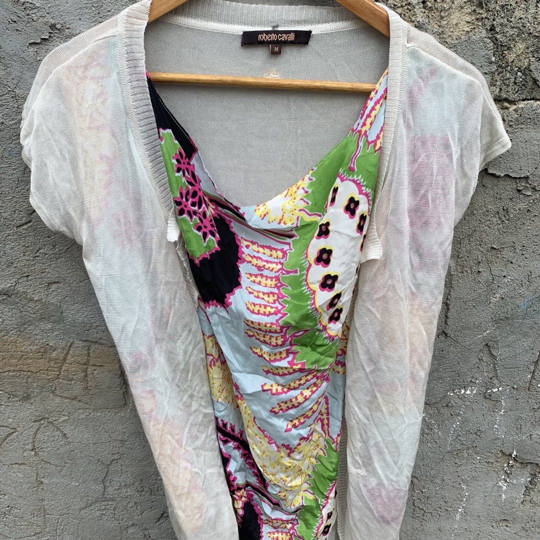 Roberto Cavalli Dress top (Category: Dresses) located in Manila. Submitted by _thrift.clothes._ (Listing ID 1468733097, Image 2). Description: Size:Medium.