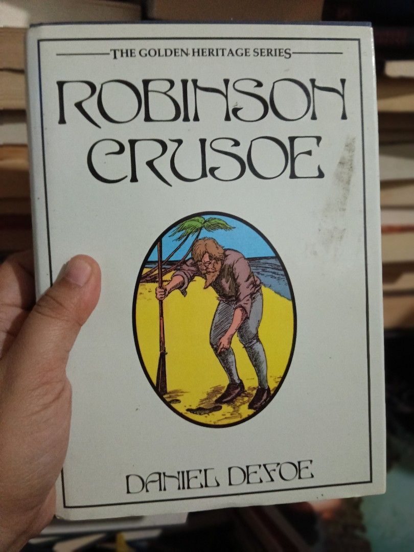 Robinson Crusoe by Daniel Defoe ( Hardcover Preloved) (Category: Storybooks) located in Luna. Submitted by bookmine (Listing ID 1468910280, Image 1). Description: .