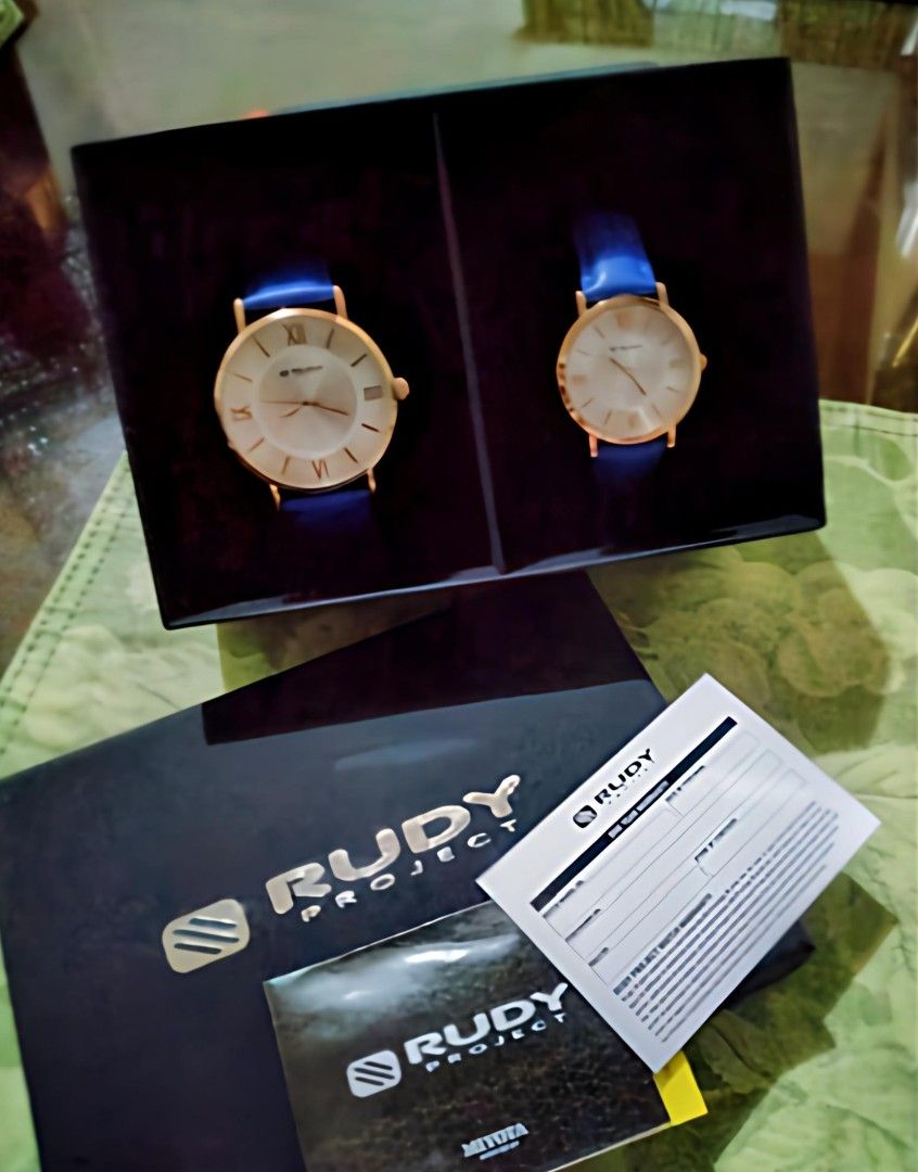 RUDY PROJECT Couple's Watch (Category: Women's Watches) located in Bulacan. Submitted by mitchikoscollection (Listing ID 1468810494, Image 1). Description: 🩷‼️ PLEASE READ ‼️🩷 FREE with minimum purchase of worth 3K and Up‼️🩷 RUDY PROJECT Couple's Watch Original Price at Greenhills 3K .. (Some are Pre-Loved and New) Some are US, Japan, Italy, England, France Items Surplus and Local Ship Via J&T 1-2 days and Lalamove 1 day or Same day Shipment M