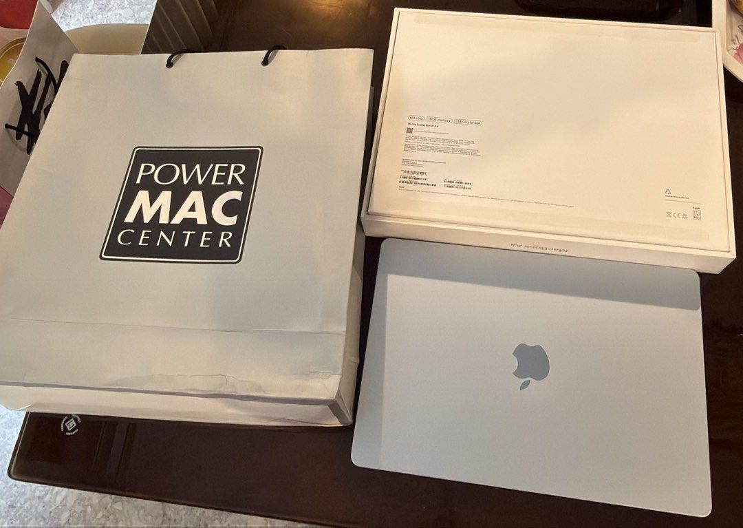 RUSH! MacBook Air 15 M4 Laptop - Sky Blue (Category: Laptops & Notebooks) located in Makati City. Submitted by beyond199 (Listing ID 1468754897, Image 2). Description: Hi! I am selling my like new Apple MacBook Air 15 inch M4 (16GB RAM, 256GB) Laptop in Sky Blue for 65,995 pesos only. NO SWAPPING. FIXED PRICE. 16GB RAM / 256GB SSD / 15 inch M4 Sky Blue Variant Item is in like new condition. No dents. No scratches. No issues. Cycle count of only 4