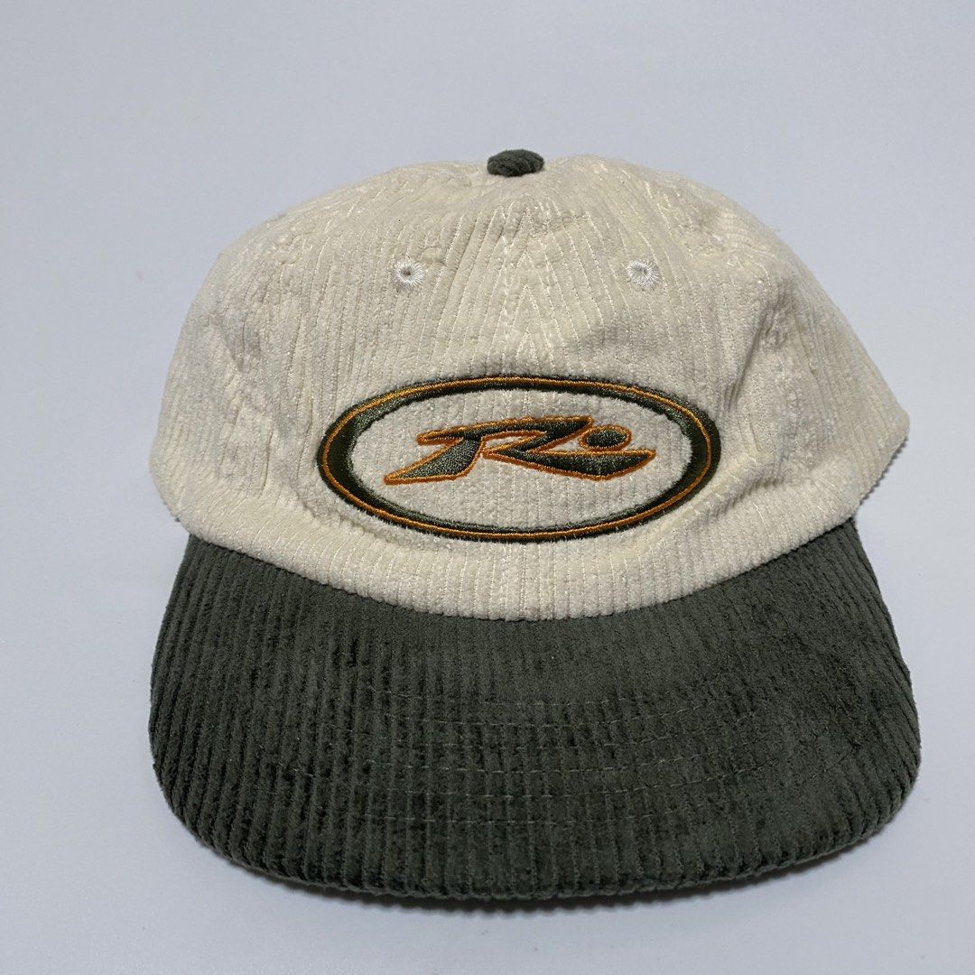 rusty two toned big r logo cap (Category: Caps & Hats) located in Quezon City. Submitted by hatlocker (Listing ID 1468813131, Image 2). Description: 700 only dm.