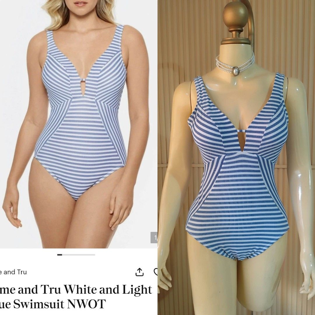 (S & L) Time & Tru Swimsuit (Category: Bikinis & Swimsuits) located in Paranaque City. Submitted by sl_shop05 (Listing ID 1468725625, Image 2). Description: 🌻Like New🌻 🌼Brand: TIME & TRU ➡️Built in Pad ✨Size: Small ✨Size: Large ❎𝑨𝒍𝒍 𝒊𝒕𝒆𝒎𝒔 𝒂𝒓𝒆 𝑷𝑹𝑬𝑳𝑶𝑽𝑬𝑫 𝒊𝒏 𝑮𝒐𝒐𝒅 𝑪𝒐𝒏𝒅𝒊𝒕𝒊𝒐𝒏 ❎𝑷𝒍𝒆𝒂𝒔𝒆 𝒅𝒐 𝒎𝒂𝒏𝒂𝒈𝒆 𝒚𝒐𝒖𝒓 𝒆𝒙𝒑𝒆𝒄𝒕𝒂𝒕𝒊𝒐𝒏𝒔. ❎𝑾𝑨𝑺𝑯 𝒃𝒆𝒇𝒐𝒓𝒆 𝑼𝑺𝑬‼️ ❎𝑩𝑼𝒀 𝒂𝒕 𝒚𝒐𝒖𝒓 𝒐𝒘𝒏 𝒓𝒊𝒔𝒌‼️ ❎𝑵�