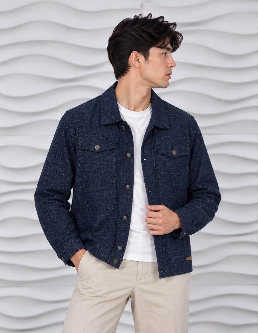 (S) ZARA Men's Linen Jacket (Category: Coats, Jackets and Outerwear) located in Bulacan. Submitted by cavalieeeer (Listing ID 1468788930, Image 1). Description: 𝗣𝗟𝗘𝗔𝗦𝗘 𝗥𝗘𝗔𝗗 𝗧𝗛𝗘 𝗗𝗘𝗧𝗔𝗜𝗟𝗦 𝗜𝗡 𝗧𝗛𝗘 𝟮𝗡𝗗 𝗣𝗜𝗖𝗧𝗨𝗥𝗘! We base sizing on actual measurements, not tag size — please check the dimensions before buying! 📌 Prices are fixed. Unreasonable offers will not be entertained. 🌐 Facebook Page: Cavalier 📍 Location: SJDM, B