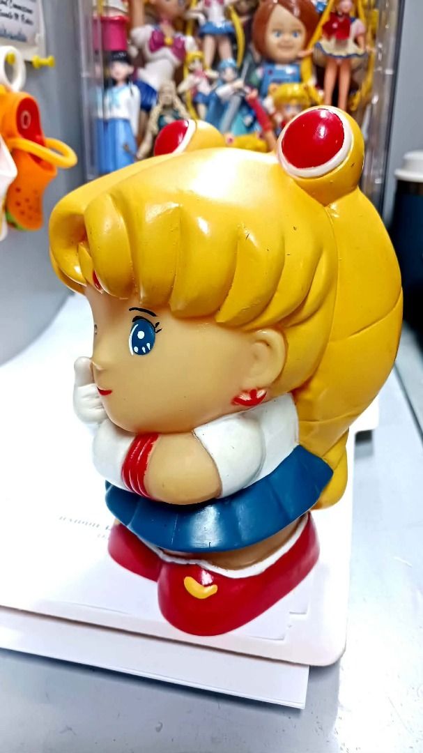 Sailor Moon Winking Coinbank (Category: Vintage Collectibles) located in Manila. Submitted by mickey_salonga (Listing ID 1468726151, Image 2). Description: perfect adDition to your bedro0m or living space.