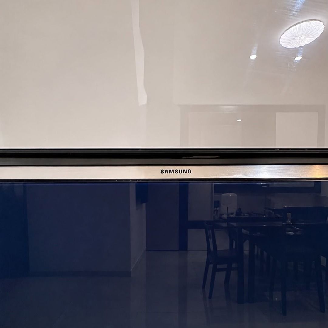 Samsung 13.9 CUFT BESpoke Refrigerator (Category: Refrigerators and Freezers) located in Pasig City. Submitted by micaelabataclan (Listing ID 1468841028, Image 2). Description: from SM APPLIANCE CENTER FOR SALE ₱28,000 (NEGOTIABLE) • Good as new, no issues or tear • Well maintained • Unlimited in-person inspection — any condition-related findings may be used as a basis for price negotiation • 171.5 cm (H) × 70 cm (W) × 67.2 cm (D) • SmartThings: 