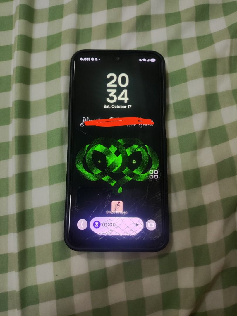 Samsung Galaxy A16 4G (Category: Samsung) located in Quezon City. Submitted by noeviator (Listing ID 1468761267, Image 1). Description: DISCLAIMER: The screen needs repairing. Full stop. You can either order a screen replacement kit online or have it repaired at a third-party service. This is why I'm selling it for an incredibly low price. The touch panel for the left side of the screen doesn't register inputs with the current display. Otherwise,