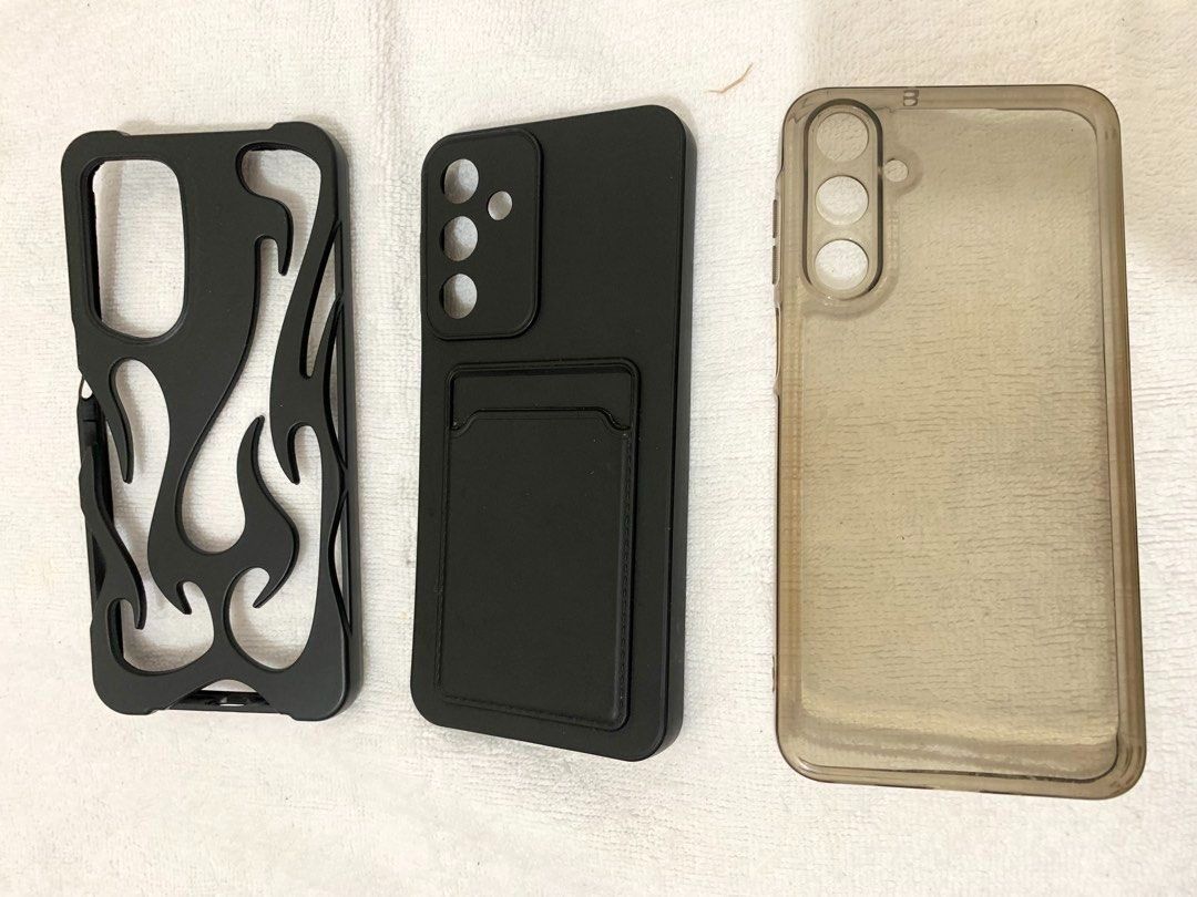 Samsung Galaxy A16 Phone Cases – 3 Pieces (Category: Cases & Sleeves) located in San Pedro. Submitted by kcshops (Listing ID 1468748047, Image 1). Description: Samsung Galaxy A16 Phone Cases – 3 Pieces 💰 Price: ₱99 ✨ Condition: Pre-loved, in good condition 📍 Location: San Pedro, Laguna 🚚 Delivery: J&T or Lalamove — delivery fee shouldered by buyer 🤝 Meet-up: Southwoods Mall, Biñan, Laguna 📩 Message me for additional photos, measurements or i