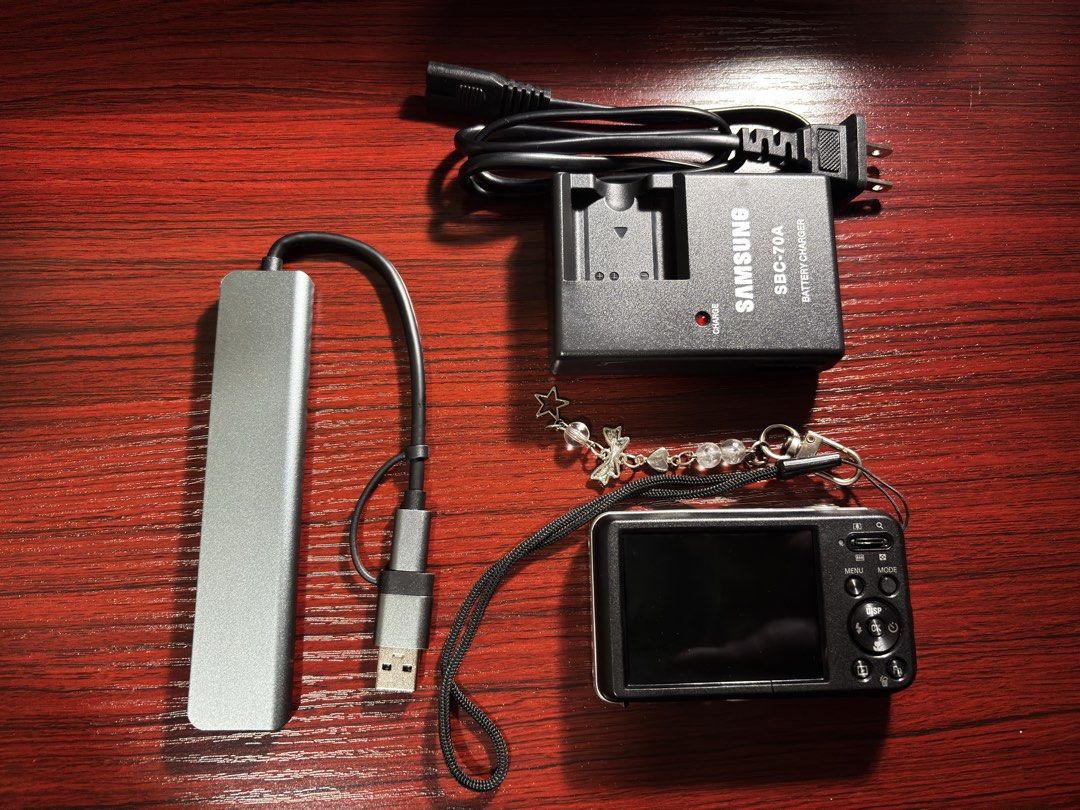 Samsung PL120 Digital Camera with Charger (Category: Cameras) located in Manila. Submitted by uam1030 (Listing ID 1468713683, Image 2). Description: Samsung PL120 Inclusions: 2 pouches, Strap, Charger, 64 GB MicroSD, and Battery My favorite features: • Double LCD Screen (Front and Back) • Smart Filters Issues: None Completely working Only for meet up or drop 📍Baguio City.
