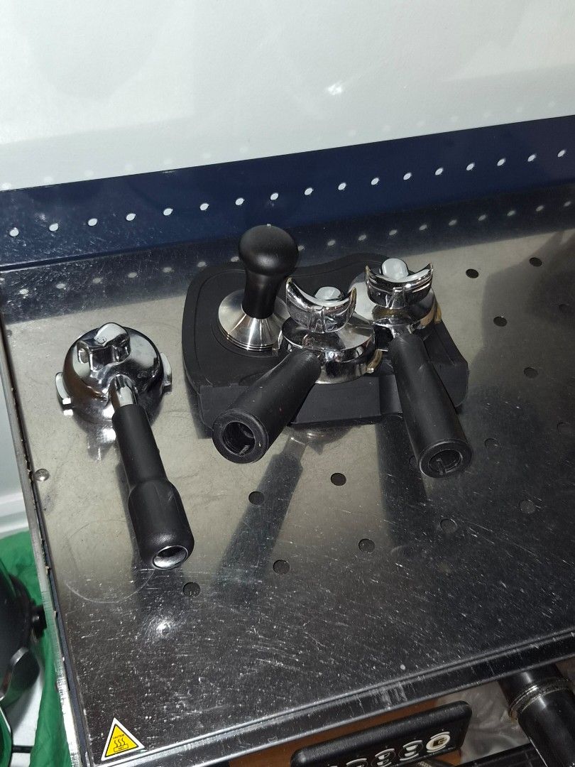 Sanremo Machine with free grinder (Category: Coffee Machines & Makers) located in Manila. Submitted by makati_rockwell (Listing ID 1468812740, Image 2). Description: Sanremo Capri Deluxe 2-Group Commercial Espresso Machine – ₱150,000 NEGOTIABLE Details: * Sanremo Capri Deluxe – 2 Group * Fully working and ready to use * Barely used sa coffeeshop * original portafilters 2 pieces * Suitable for coffee shops, * Buyer can test the machine before purc