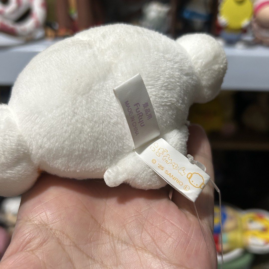Sanrio Cogimyun Plush Charm (Category: Plushies & Soft Toys) located in Quezon City. Submitted by kitsune.treasures (Listing ID 1468826419, Image 3). Description: *First to pay policy! *1 day reservation only. Failure to pay on time, auto cancel. 📍Quezon City * MOD: J&T | Lalamove * MOP: GCASH | BPI 📦ON HAND AND READY TO SHIP! CONDITION: WHAT YOU SEE IS WHAT YOU GET. Dimensions: Kindly check the photos for the actual measurements. Please check 