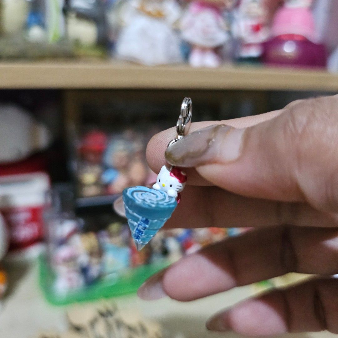 Sanrio Hello Kitty Whirlpool Charm (Category: Charms) located in Manila. Submitted by lovelylovesjapan (Listing ID 1468765882, Image 1). Description: 🌸The item is on-hand and authentic from Japan 🌸Mode of Payment (MOP): GCASH/Bank Transfer 🌸Mode of Delivery (MOD): J&T or Lalamove (Shipping every Saturdays and Sundays) Notes: 🩷Breakable items are packed with care and caution. Seller will not be held liable for any damages incurred by the couri