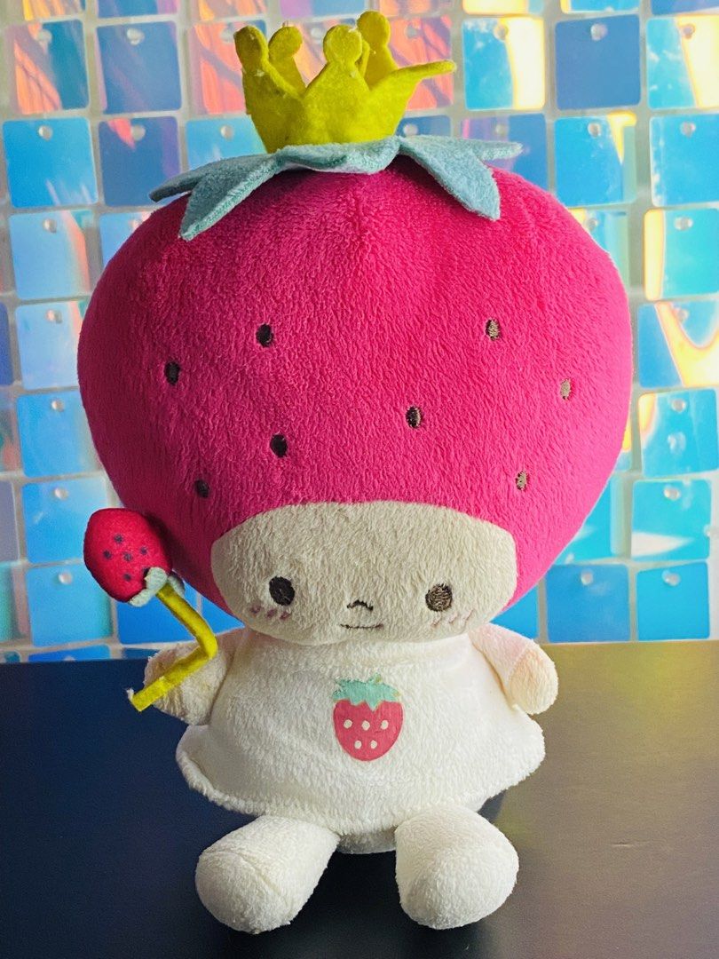 Sanrio Strawberry King Mascot (Category: Plushies & Soft Toys) located in Manila. Submitted by kawaii_omocha_est2020 (Listing ID 1468873623, Image 1). Description: .