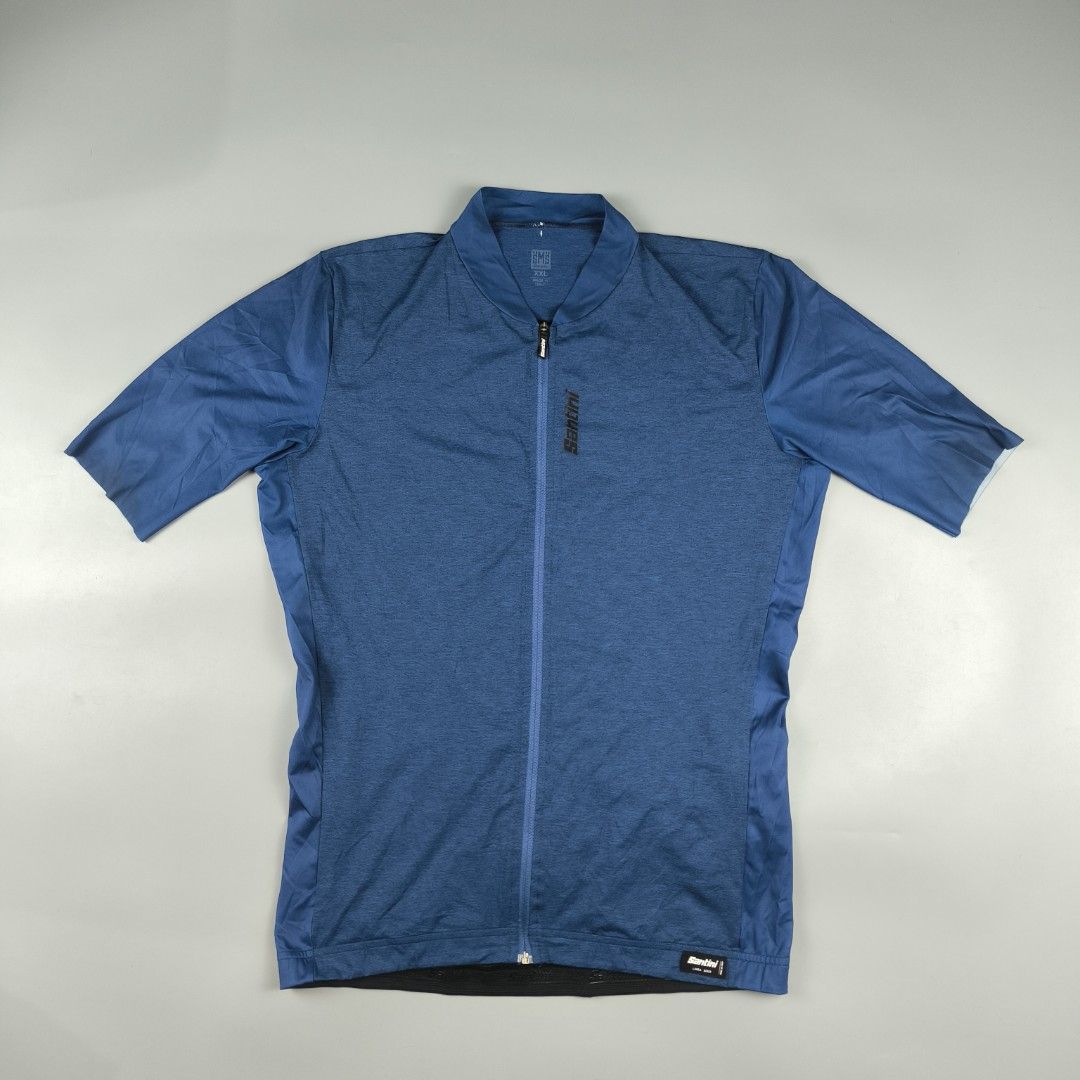 Santini Classe Cycling Jersey (Men's) (Category: Activewear) located in General Mariano Alvarez. Submitted by rammrtnz (Listing ID 1468724385, Image 1). Description: Santini Classe Cycling Jersey (Men's) Lightweight/Quick dry Body fit Size 2XL on tag Actual measurement: Width - 19.5-21inches Length -25/26inches Srp around 4.5k-5.8k Minimal sign of wear Very good condition Php880+shipping fee Mode of payment: Via Gcash/Maya or RCBC/BPI Message us 