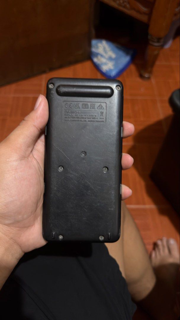 SCIENTIFIC CALCULATOR (Category: Entertainment Systems & Smart Home Devices) located in Manila. Submitted by urban-vintage_2 (Listing ID 1468856104, Image 2). Description: ISSUE: NONE (NEED WASH) MOP :GCASH (NO COD) SHIP VIA: LALAMOVE & J&T LOCATION: PASIG CITY .