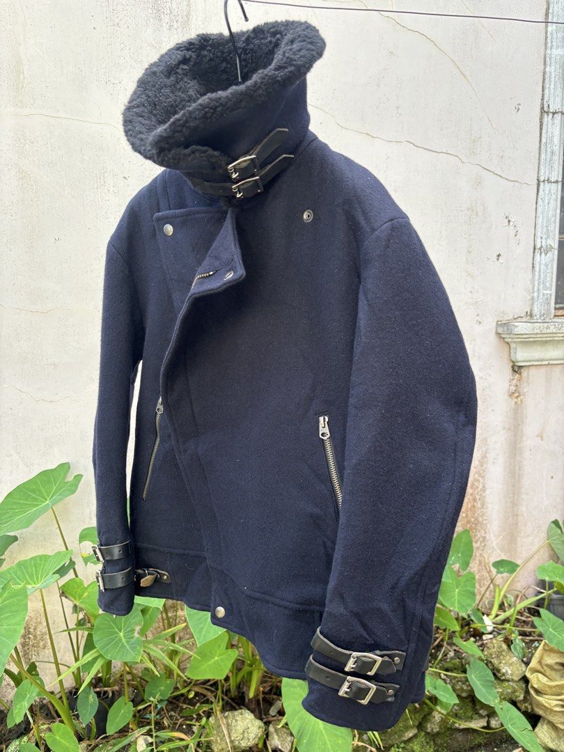 Scye Masterpiece Aviator Jacket (Category: Coats, Jackets and Outerwear) located in Baguio. Submitted by thecollector2600 (Listing ID 1468770297, Image 3). Description: Made in Japan Scye Aviator Jacket Size 36 Excellent Made in Japan Pit to pit -19” Length-23” Shoulder to shoulder-17” Sleeves-20”.