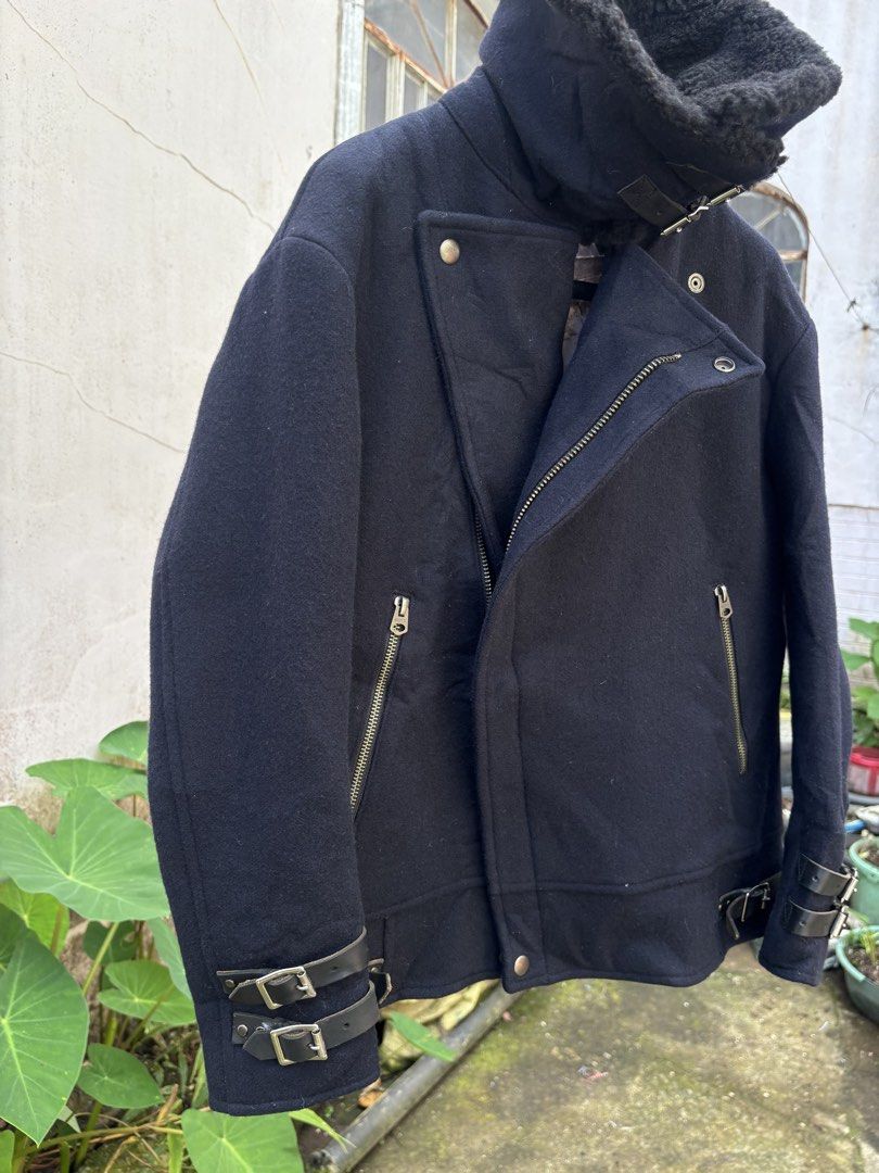 Scye Masterpiece Aviator Jacket (Category: Coats, Jackets and Outerwear) located in Baguio. Submitted by thecollector2600 (Listing ID 1468770297, Image 2). Description: Made in Japan Scye Aviator Jacket Size 36 Excellent Made in Japan Pit to pit -19” Length-23” Shoulder to shoulder-17” Sleeves-20”.