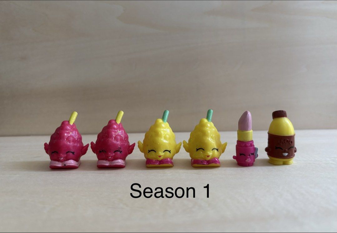 Season 1 Shopkins (Category: Designer & Blind Box Toys) located in Bongabong. Submitted by wise_trollie (Listing ID 1468723435, Image 1). Description: Minimum of 4 items/order across all listings.