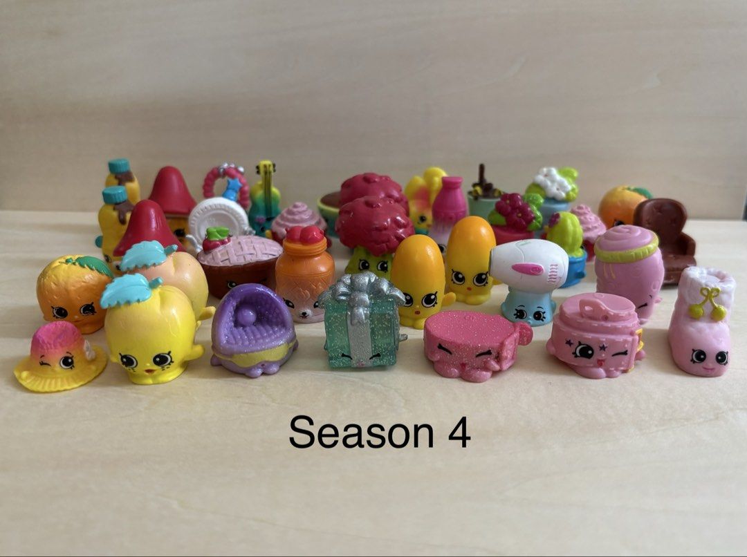 Season 4 Shopkins (Category: Designer & Blind Box Toys) located in Bongabong. Submitted by wise_trollie (Listing ID 1468729083, Image 1). Description: Minimum of 4 Shopkins/order.