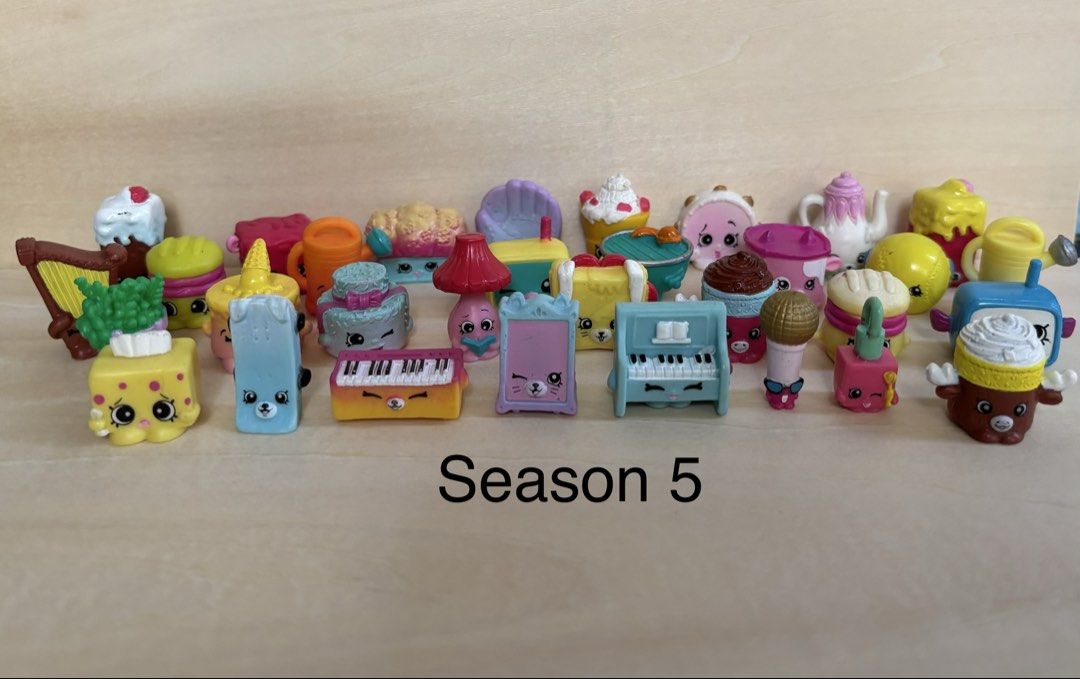 Season 5 Shopkins (Category: Designer & Blind Box Toys) located in Bongabong. Submitted by wise_trollie (Listing ID 1468756566, Image 1). Description: Minimum of 4/order.