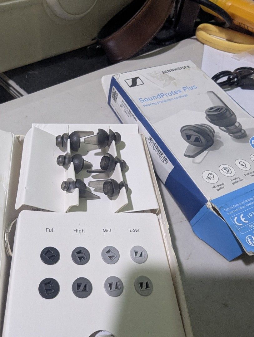 Sennheiser Soundprotex Plus (Category: Other Audio Equipment) located in Angeles City. Submitted by marchawkins (Listing ID 1468728867, Image 1). Description: Sennheiser SoundProtex Plus Earplugs Selling my Sennheiser SoundProtex Plus. Good for concerts, traveling, or when you want to lessen the noise around you without completely blocking out the sounds. Comes with different filters depending on how much noise reduction you need. Reusable and ea