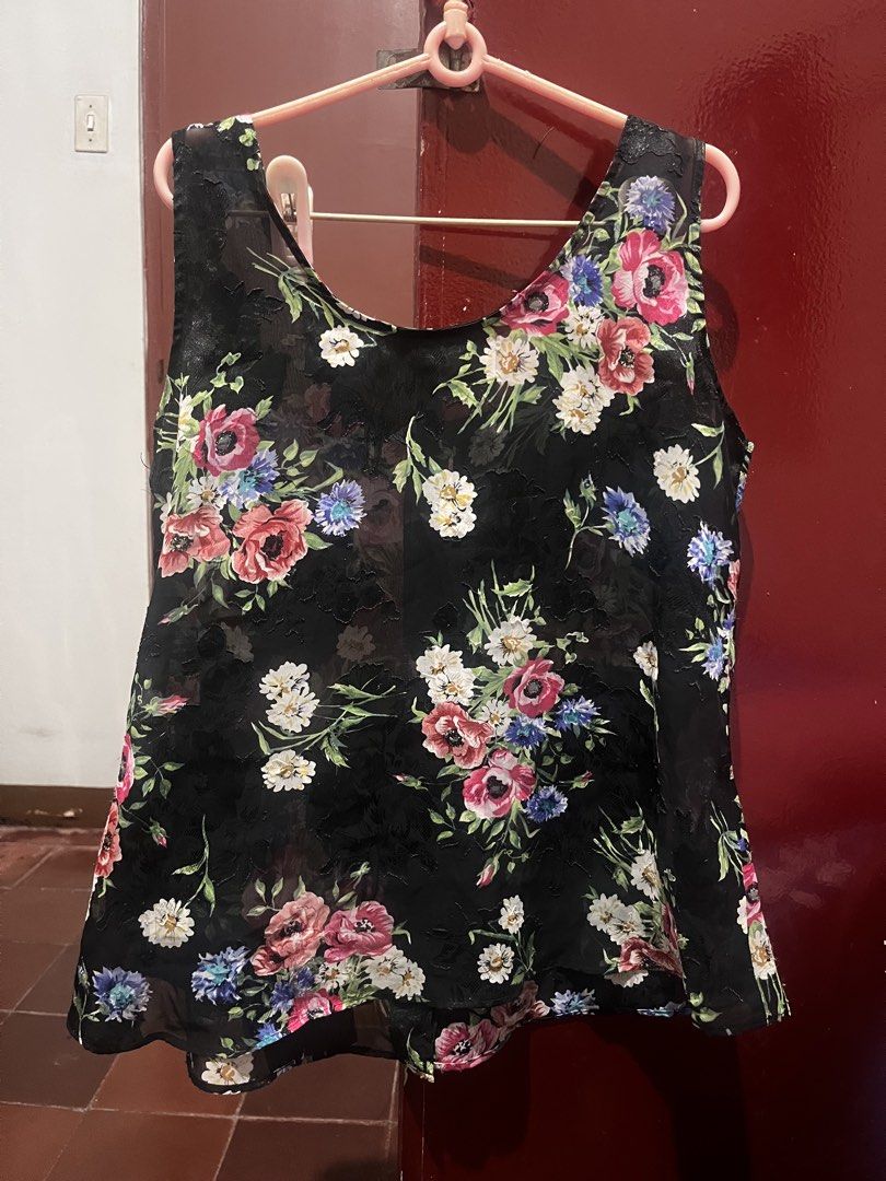 sheer black top (Category: Blouses) located in Quezon City. Submitted by marblerocks (Listing ID 1468870335, Image 2). Description: .