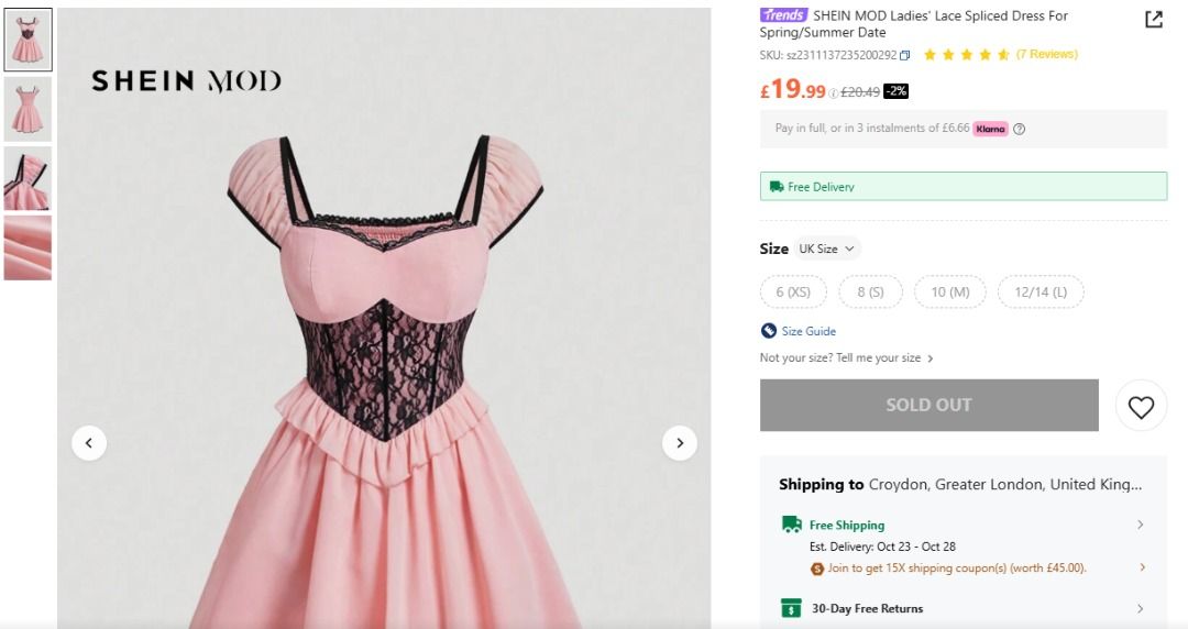 Shein Pink Corset Dress - Medium (Category: Dresses) located in Bacoor. Submitted by justinecb (Listing ID 1468786824, Image 2). Description: BNEW Shein UK bale Orig price 2nd pic (more than 1.5k php) Ruched back- stretchable Pwede sleeves up or as off-shoulder Layered skirt.