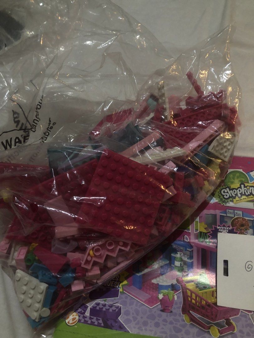 shopkins mini mart building set (READ DESCRIPTION) (Category: Lego & Building Sets) located in Manila. Submitted by blehgnbao (Listing ID 1468806078, Image 2). Description: 🤍 loc: cavite area • WHAT YOU SEE IS WHAT YOU GET. expect missing pieces as well as missing figurines. • what is in the bag is as is. no refunds. • instructions and manual included • auth shopkin piece sf will be strictly shouldered by buyer. lalamove and gcash payment only. 