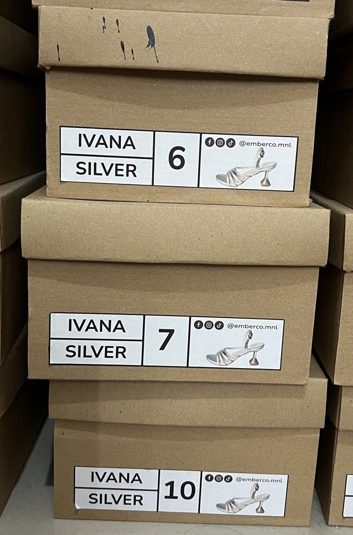 silver strappy heels (Category: Heels) located in Antipolo. Submitted by chi._.declutters (Listing ID 1468793361, Image 2). Description: available size 6, 7, 10 marikina/ lower antipolo area marikina made +100 if meetup.