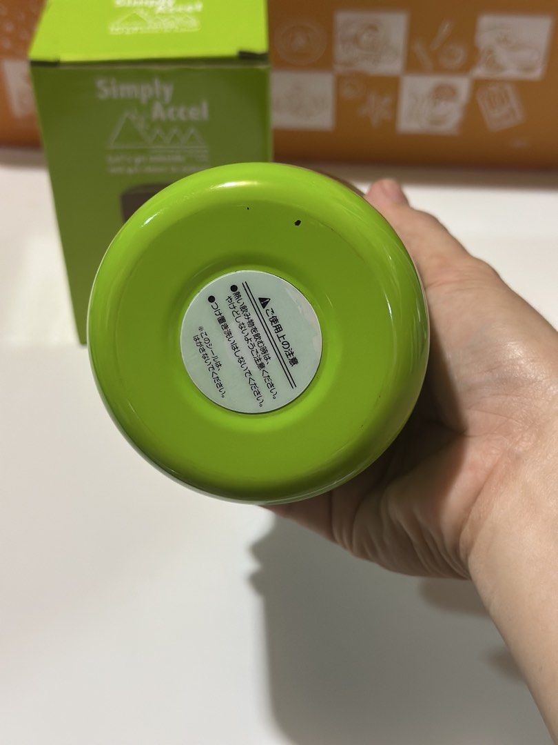 Simply Accel Stainless Soup Jar 250ml (Category: Food Organization & Storage) located in Davao. Submitted by favoritepreloved (Listing ID 1468809710, Image 3). Description: 💜 11cm height 💜 can also be used as coffee storage jar.