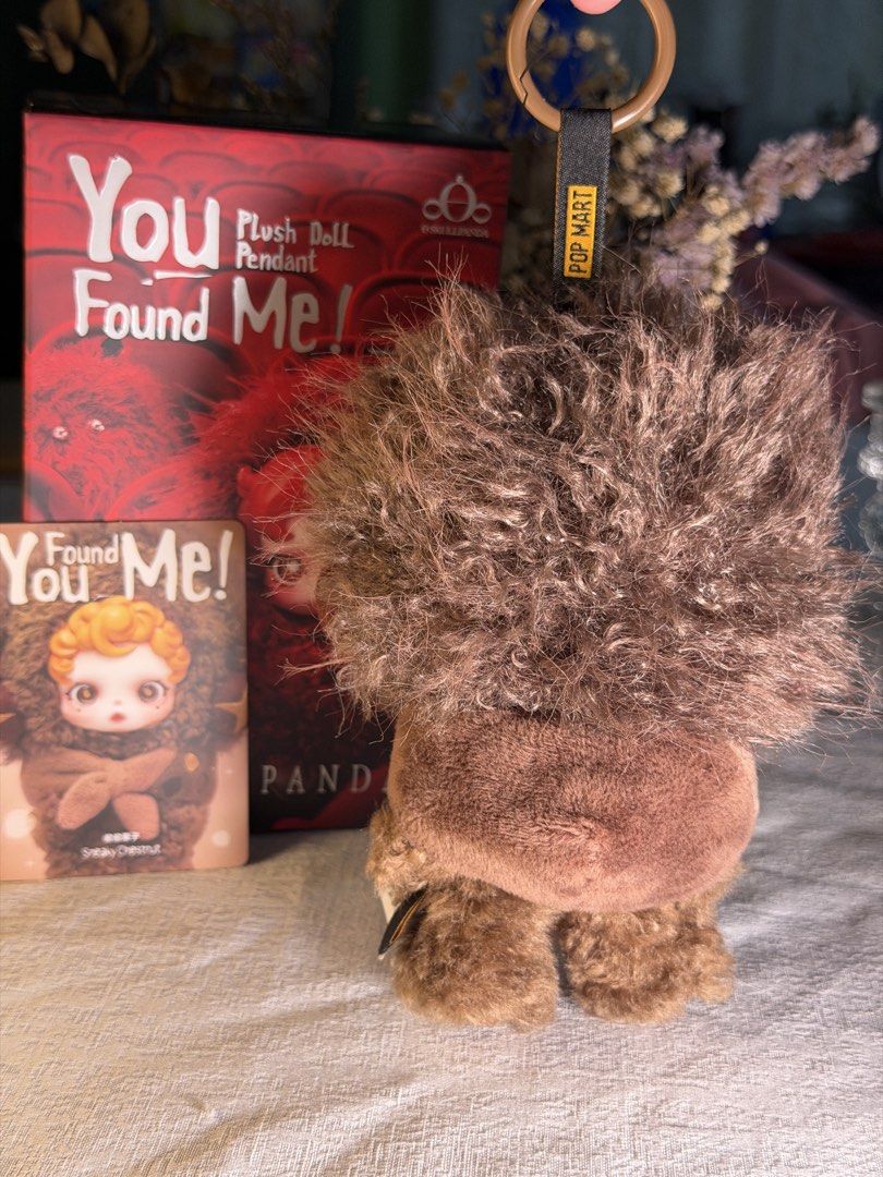 Skullpanda You Found Me! Sneaky Chestnut Plush (Category: Plushies & Soft Toys) located in Guinobatan. Submitted by ktonkatsu (Listing ID 1468794129, Image 3). Description: 📍BICOL Shipping via J&T - free sf - opened - open box bottom - rfs: not prio - comes with card, box.