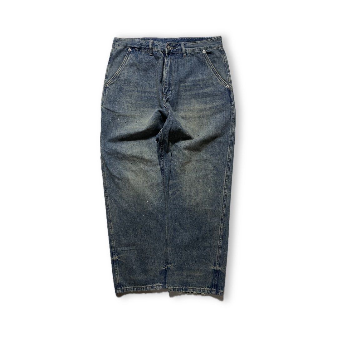 SMKLIFE Painted Pants (Category: Jeans) located in Manila. Submitted by reviveclosetph (Listing ID 1468644171, Image 2). Description: Waist: 34 - 36 Length: 40 Leg Opening: 9 BNDS with Hangtag.