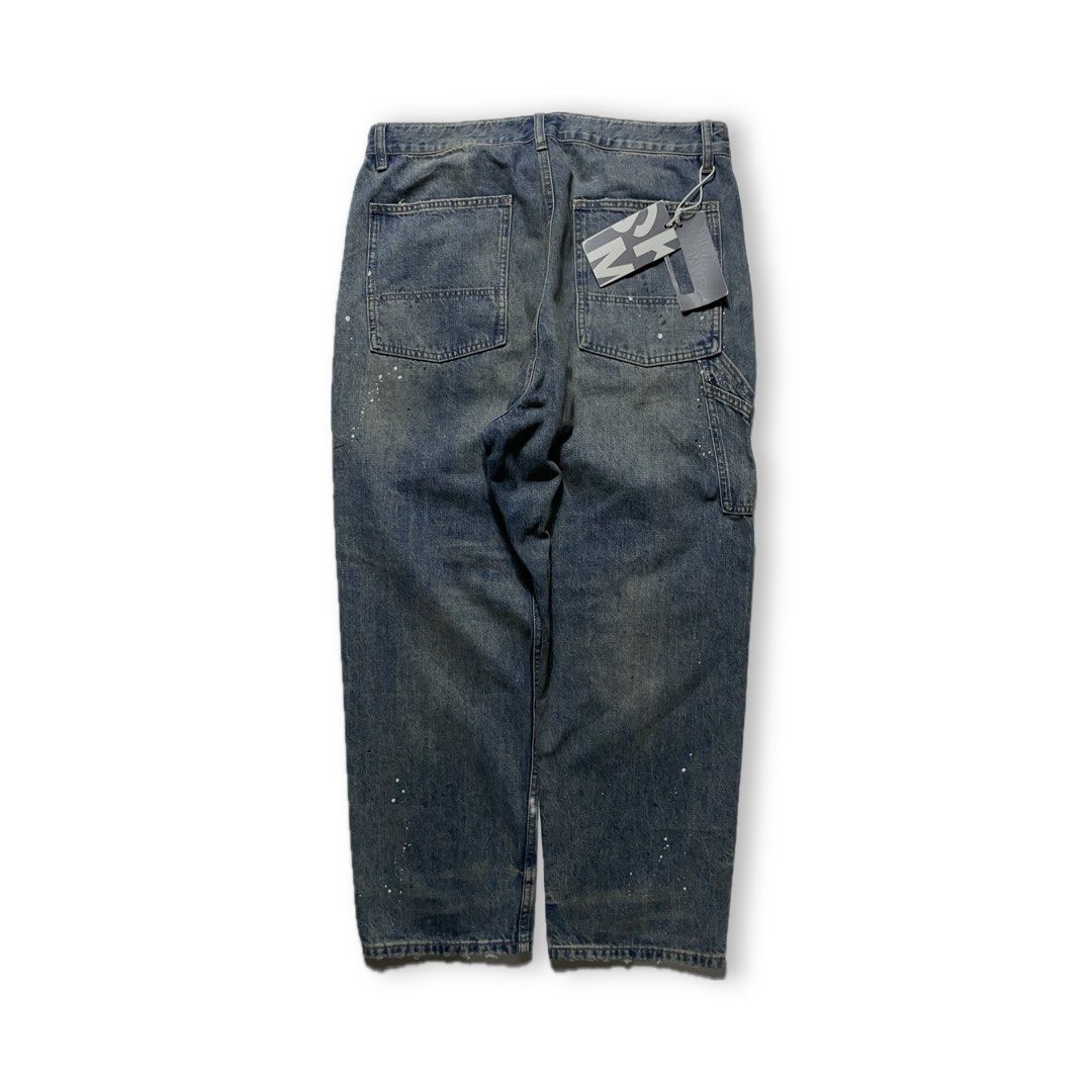 SMKLIFE Painted Pants (Category: Jeans) located in Manila. Submitted by reviveclosetph (Listing ID 1468644171, Image 3). Description: Waist: 34 - 36 Length: 40 Leg Opening: 9 BNDS with Hangtag.