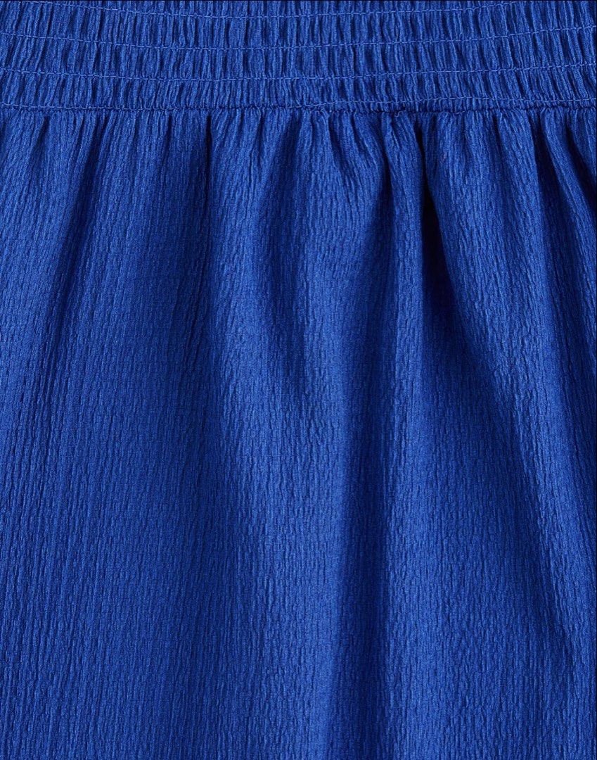 Smock-Topped Dress (Category: Dresses) located in Manila. Submitted by sisi_jobel (Listing ID 1468788641, Image 2). Description: Sleeveless dress in jersey with narrow, adjustable shoulder straps, a smocked, frill-trimmed bodice and a gently flared skirt..