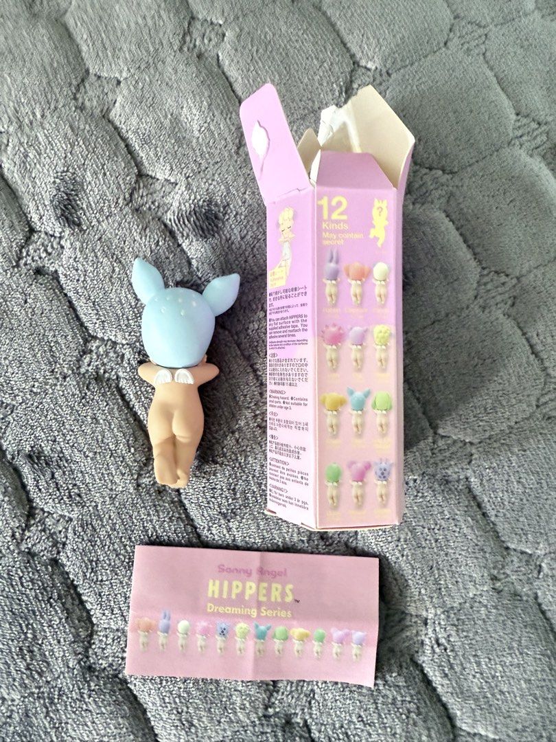 Sonny Angels (Category: Designer & Blind Box Toys) located in Quezon City. Submitted by prettygalfinds_ (Listing ID 1468750524, Image 3). Description: Original Sonny Angels with box Dreaming Fawn Hippers Rfs: No longer using it Used once removed adhesive but you can put one No flaws Last price posted.