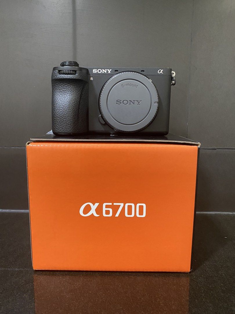 Sony Alpha a6700 Mirrorless Camera Body (Category: Cameras) located in Quezon City. Submitted by jayanuaria (Listing ID 1468838331, Image 1). Description: - Model: Sony a6700 Mirrorless Camera Body (Black) - Lens Mount: E-mount (Crop-Sensor) - Condition: Clean body, works perfectly - Inclusion: Comes with the original orange box - Ready for your favorite E-mount lenses - Perfect for content creators, vloggers, and photographers - Meet-ups or ship