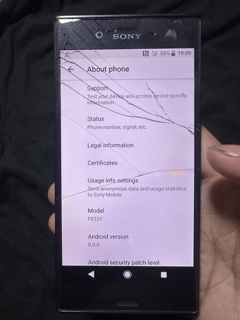 Sony Xperia XZ 32GB (Category: Sony) located in Manila. Submitted by raymartpalomar (Listing ID 1468832186, Image 2). Description: Loc-Katuparan Vitas Tondo Maganda pang Walkman issues-basag lcd .