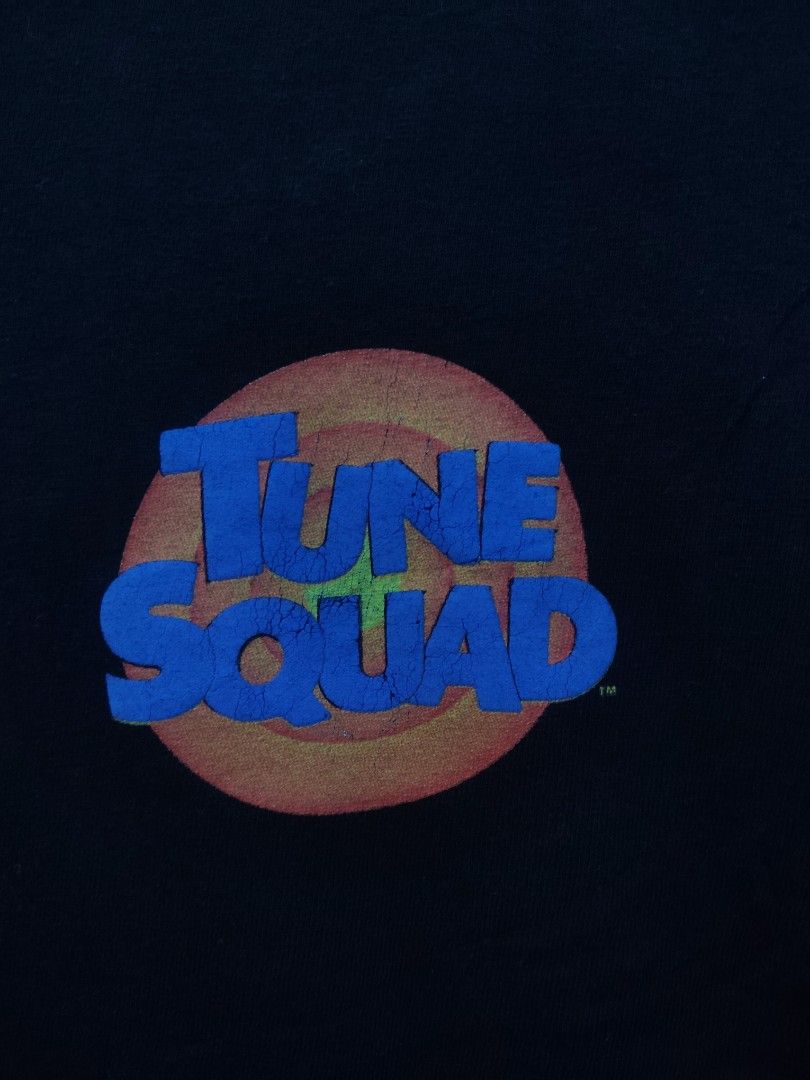 space jam tune squad tee (Category: Tshirts & Polo Shirts ) located in Davao. Submitted by aristotlekhld (Listing ID 1468809370, Image 3). Description: minor crack as in minor yun lang naman goods na lahat.