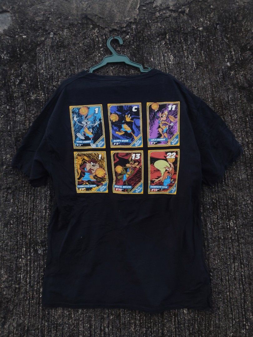 space jam tune squad tee (Category: Tshirts & Polo Shirts ) located in Davao. Submitted by aristotlekhld (Listing ID 1468809370, Image 1). Description: minor crack as in minor yun lang naman goods na lahat.