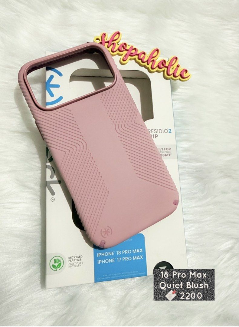 Speck Presidio Grip 2 with Camera Button Iphone 18 Pro Max / 17 Pro Max (Category: Cases & Sleeves) located in Caloocan City. Submitted by shopaholic.nej (Listing ID 1468889733, Image 1). Description: AVAILABLE ONHAND🌟fits 17 pro max 🌟BRAND NEW & AUTHENTIC🌟 📍North Caloocan 💰Gcash / BPI / Maribank (Seabank) 🚚 grab/lalamove/J&T (no shapi checkout) .