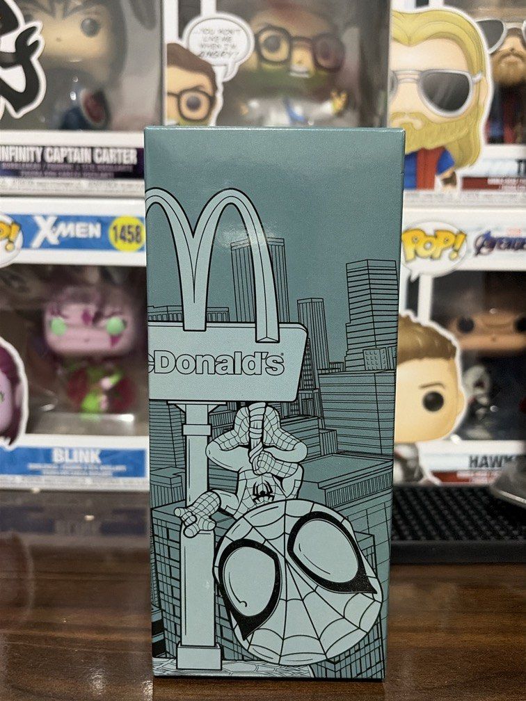 Spiderman Mcdonalds Merch (Category: Figurines & Statues) located in Manila. Submitted by herman.cold (Listing ID 1468826543, Image 1). Description: .