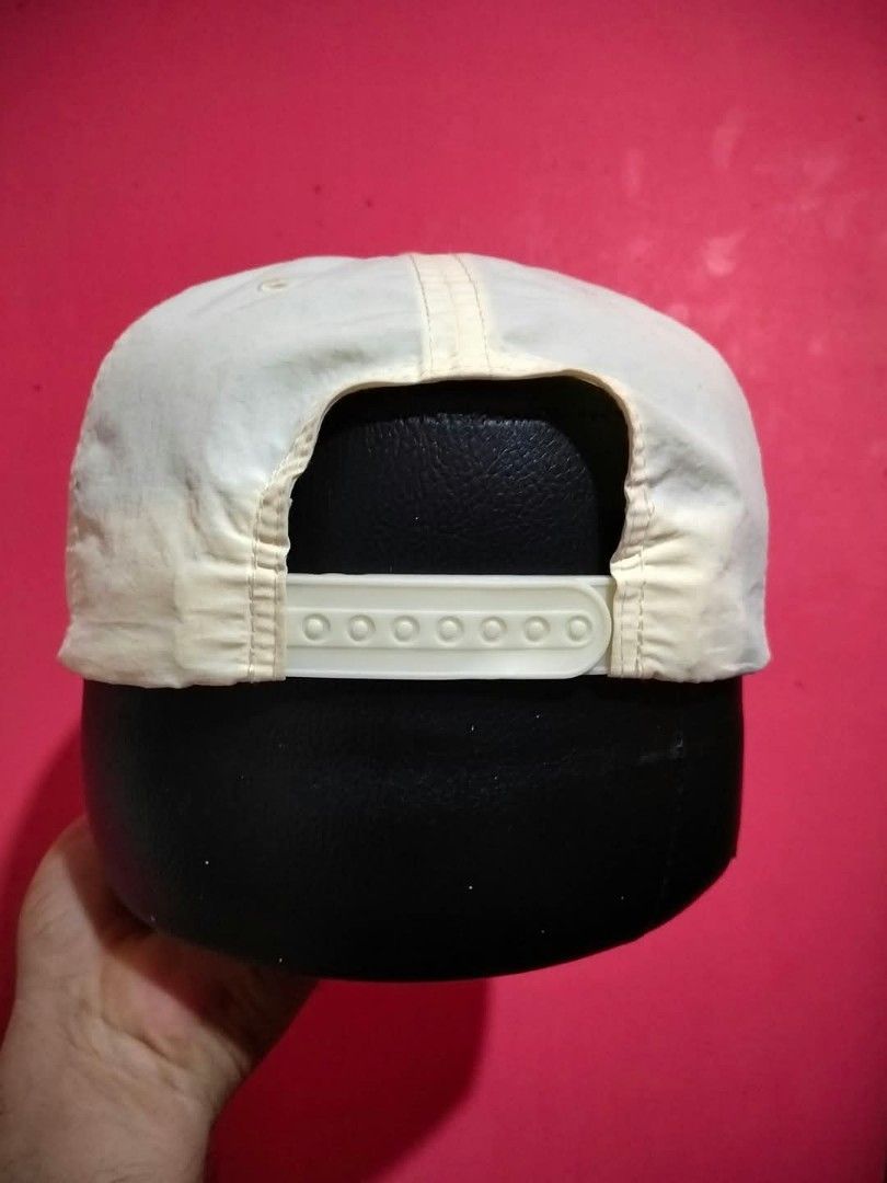 Spitfire Wheels Bighead Embroidered Snapback Hat Off-White Cream (Category: Caps & Hats) located in Mangaldan. Submitted by niftythrifty69 (Listing ID 1468781596, Image 2). Description: - Brand: Spitfire Wheels - Style: Snapback hat / cap - Color: Off-white / cream with red and white Bighead embroidery - Material: 100% recycled nylon - Features: Structured build, flat brim, mesh interior sweatband, adjustable plastic snapback closure - Origin: Ma